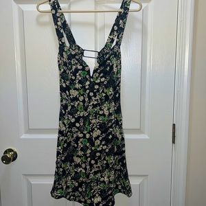 Free People Floral Skater Dress